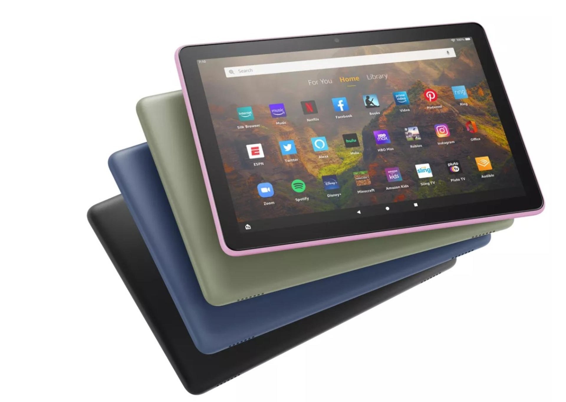 亞馬遜發(fā)布新一代Fire HD 10系列平板 強(qiáng)勁性能多芯無限可能,續(xù)躍智能充電時(shí)代